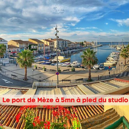 Charmant Studio Climatise A 200M De La Plage Mèze Kültér fotó